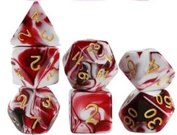 Набір Кубиків Dice Set (Червоний) - аксесуари для настільних ігор