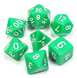 Набір Кубиків Dice Set v2 (Зелений) - аксесуари для настільних ігор