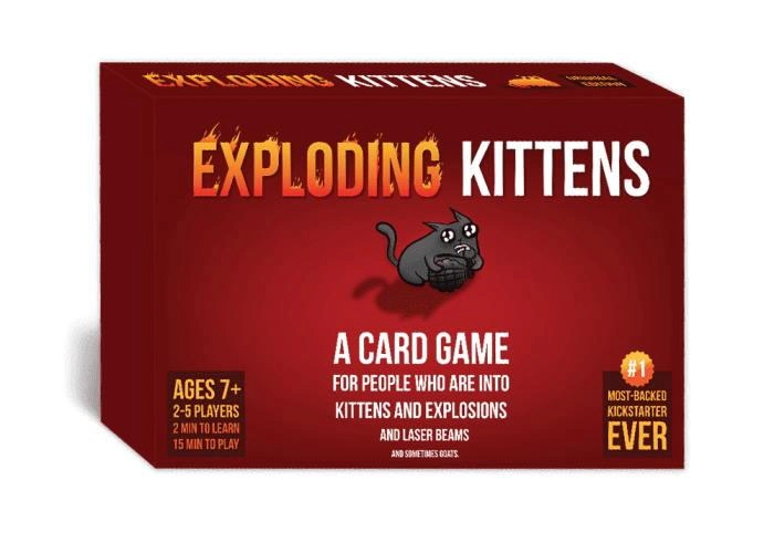 Настільна гра Вибухові кошенята (Exploding Kittens)