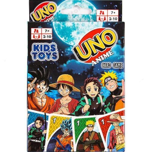 Настільна гра Уно Наруто Аніме для дітей (UNO Anime)